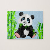 Baby Panda Beer Game Puzzle Legpuzzel (Horizontaal)