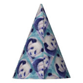 Baby Panda Beer Happy Birthday Feesthoedjes (Achterkant)