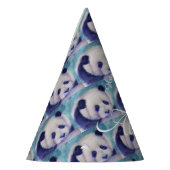 Baby Panda Beer Happy Birthday Feesthoedjes (Links)