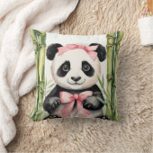Baby Panda Beer meisjes Kussen (Deken)