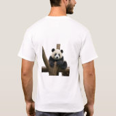 Baby Panda Bliss T-shirt (Achterkant)