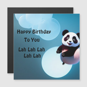 Baby Panda Bubbles, Magnetische Kaart