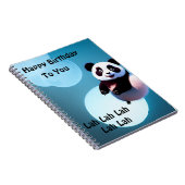 Baby Panda Bubbles, Notitieboek van Birthdagen (Rechterzijde)