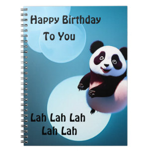 Baby Panda Bubbles, Notitieboek van Birthdagen
