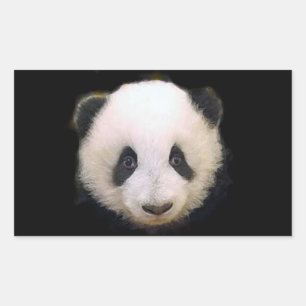 Baby Panda Hart Sticker