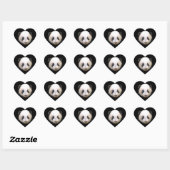 Baby Panda Hart Sticker (Vel)