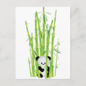 Baby Panda in het bos van Bamboe Briefkaart (Voorkant)