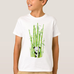 Baby Panda in het bos van Bamboe T-shirt