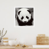 Baby Panda Kunst Posters Prints (Keuken)