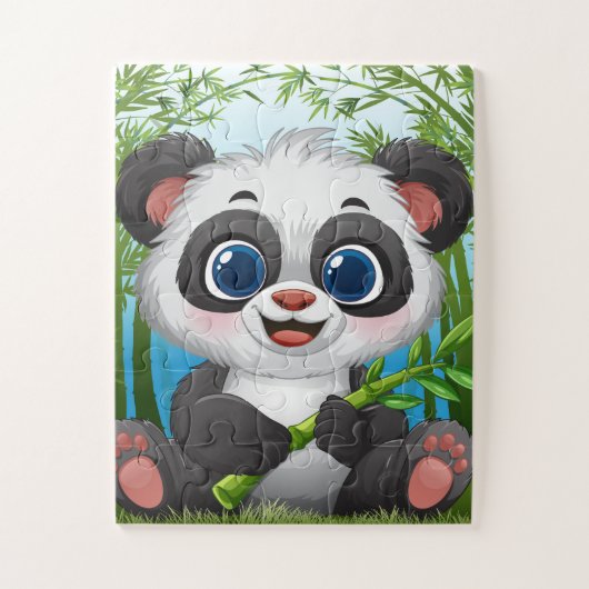Baby Panda  Legpuzzel (Verticaal)