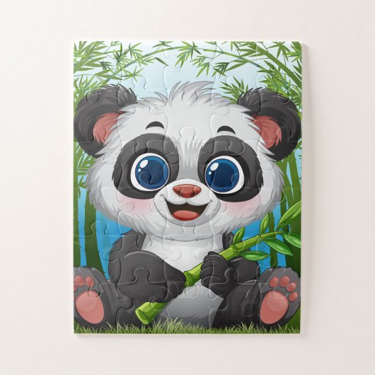 Baby Panda  Legpuzzel