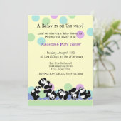 Baby Panda Mania Kaart (Staand voorkant)