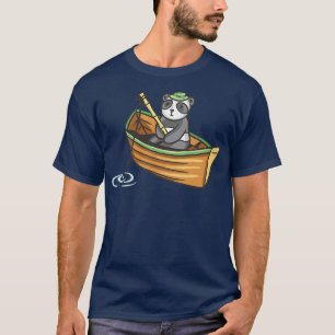Baby Panda met Pet Gevist in BoatSea Vissen Rai T-shirt