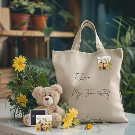 Baby Panda Met Zonnebloem Knop Vierkante Button 5,1 Cm