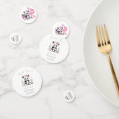 Baby Panda Peonies Oerwoud Baby shower Confetti (Groep)