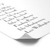 Baby Panda Pioenrozen Oerwoud Baby Zitkaart Poster (Hoek)