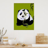 Baby Panda Poster (Keuken)