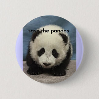 baby_panda, red de panda's ronde button 5,7 cm