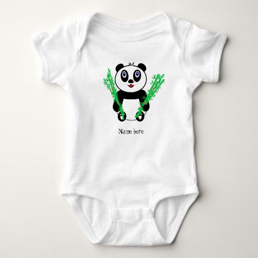 Baby Panda Romper (Voorkant)