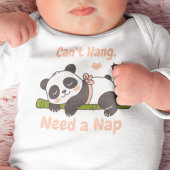 Baby panda romper