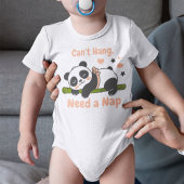 Baby panda romper