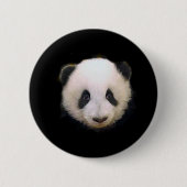 Baby Panda Ronde Button 5,7 Cm (Voorkant)