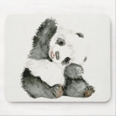 Baby Panda | Schuine en gier Muismat (Voorkant)