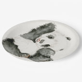 Baby Panda | Schuine en gier Papieren Bordje (Gekanteld)