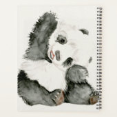 Baby Panda | Schuine en gier Planner (Achterkant)