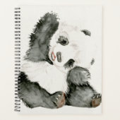 Baby Panda | Schuine en gier Planner (Voorkant)