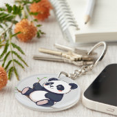 Baby Panda Sleutelhanger (Voorkant Rechts)
