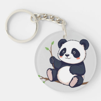 Baby Panda Sleutelhanger