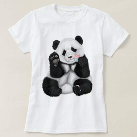 Baby panda t-shirt (Design voorkant)