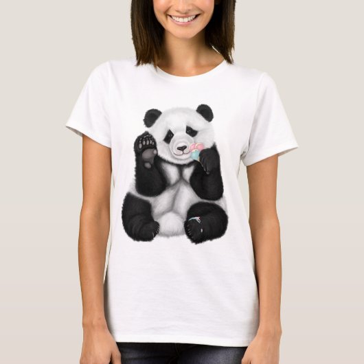 Baby panda t-shirt (Voorkant)