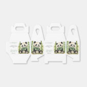 Baby Panda Unisex Beer Barly Wachten Baby shower Bedankdoosjes (Uitgevouwen)