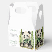 Baby Panda Unisex Beer Barly Wachten Baby shower Bedankdoosjes (Geopend)