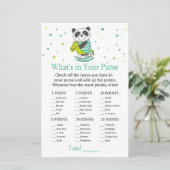 Baby Panda Wat zit er in je handtas? (Staand voorkant)