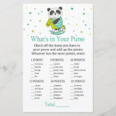 Baby Panda Wat zit er in je handtas? (Voorkant)