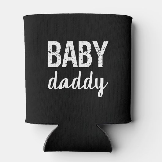 Baby Papa grappig gezegde koelbox Blikjeskoeler (Achterkant)