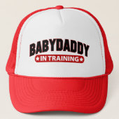 Baby papa in opleiding trucker pet (Voorkant)