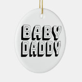 Baby papa keramisch ornament (Rechts)