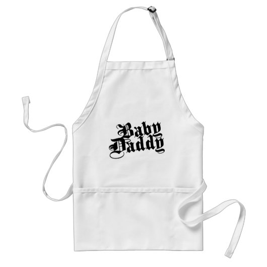 Baby papa standaard schort (Voorkant)