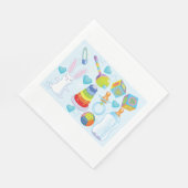 Baby Papier Napkins Servet (Hoek)