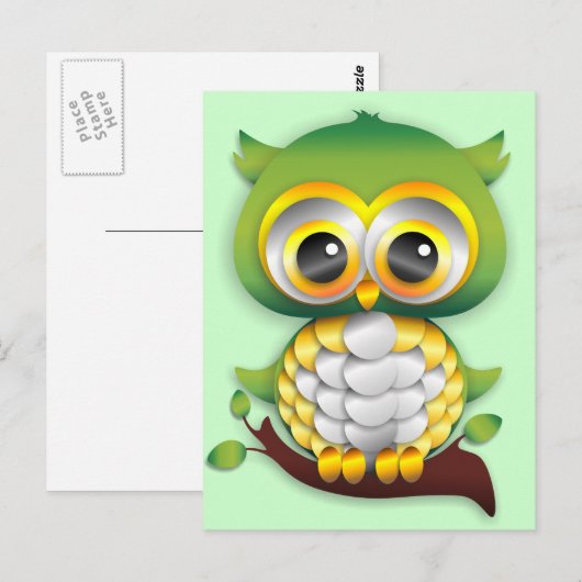 Baby Papier voor craft Design Briefkaart (Voorkant / Achterkant)