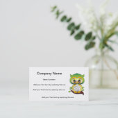 Baby Papier voor craft Design Visitekaartje (Staand voorkant)