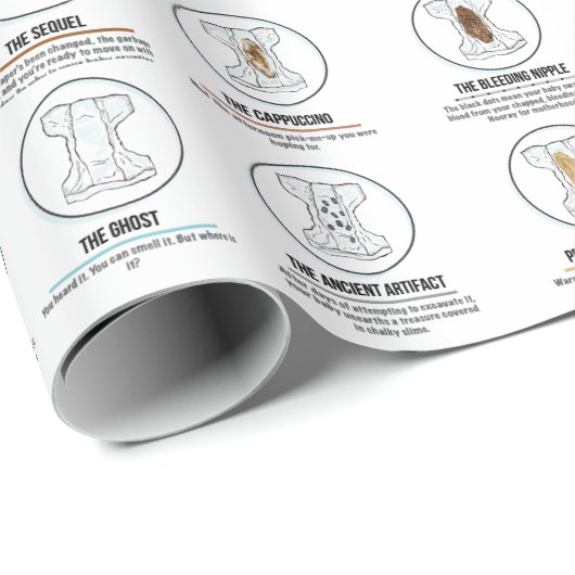 Baby papier voor het oppakken van poep (Rol Hoek)