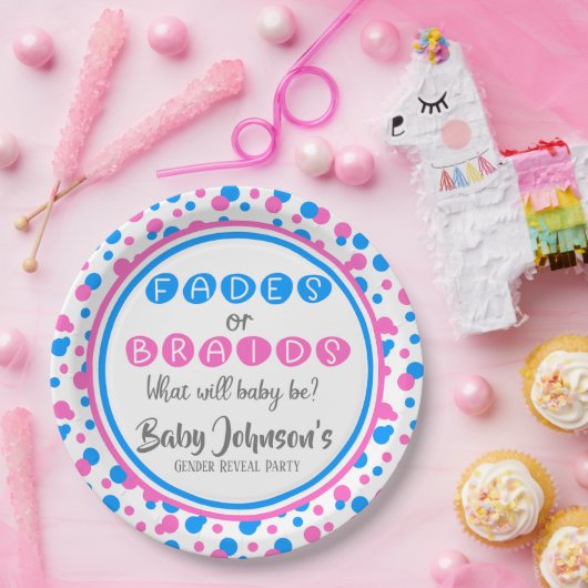 Baby Papieren Bordje (Feest)