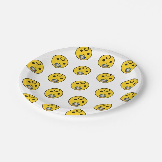 Baby. Papieren Bordje (Gekanteld)