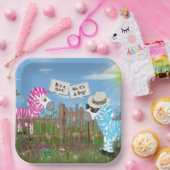 Baby Papieren Bordje (Feest)