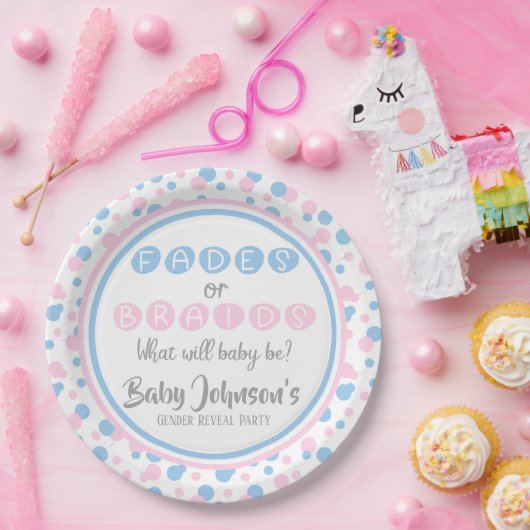 Baby Papieren Bordje (Feest)